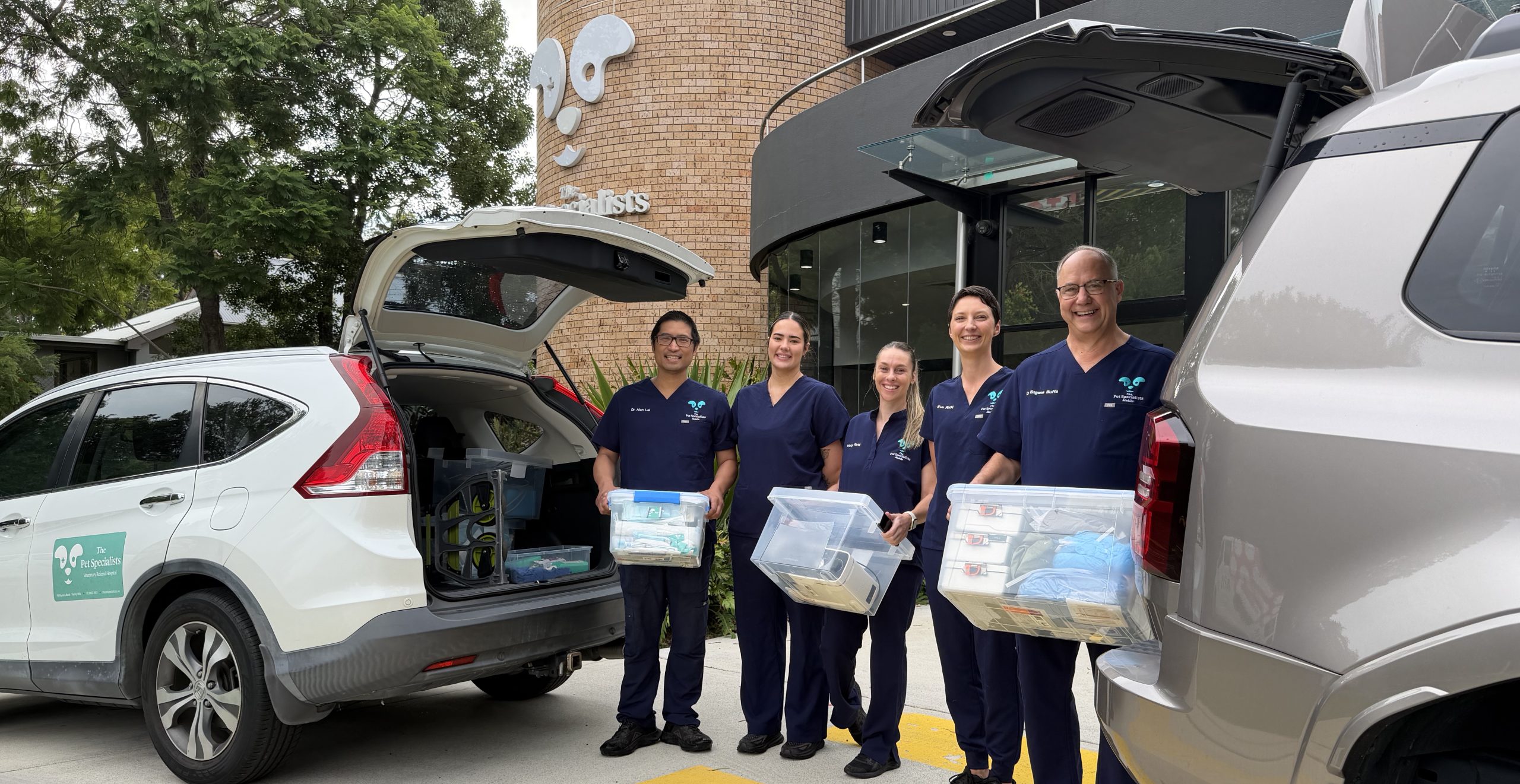 Meet the pet specialist's mobile team