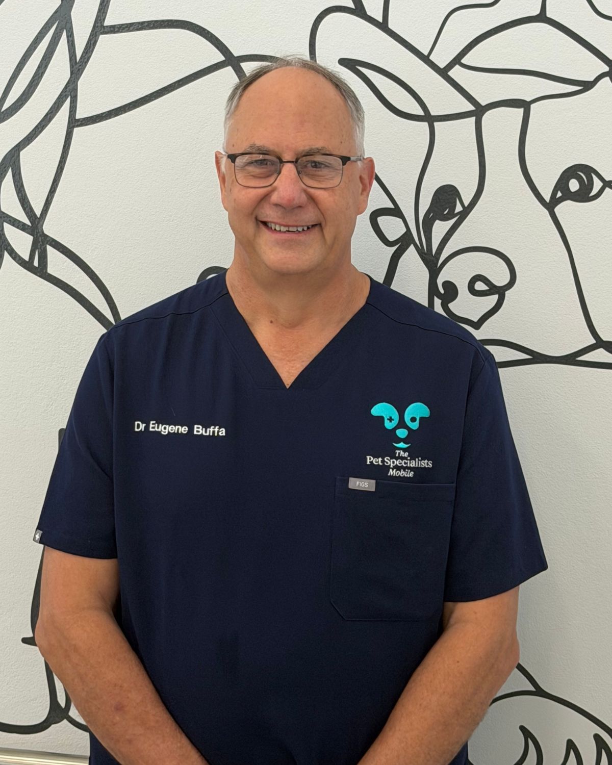 Dr Eugene Buffa, specialist veterinary surgeon at The Pet Specialists Mobile