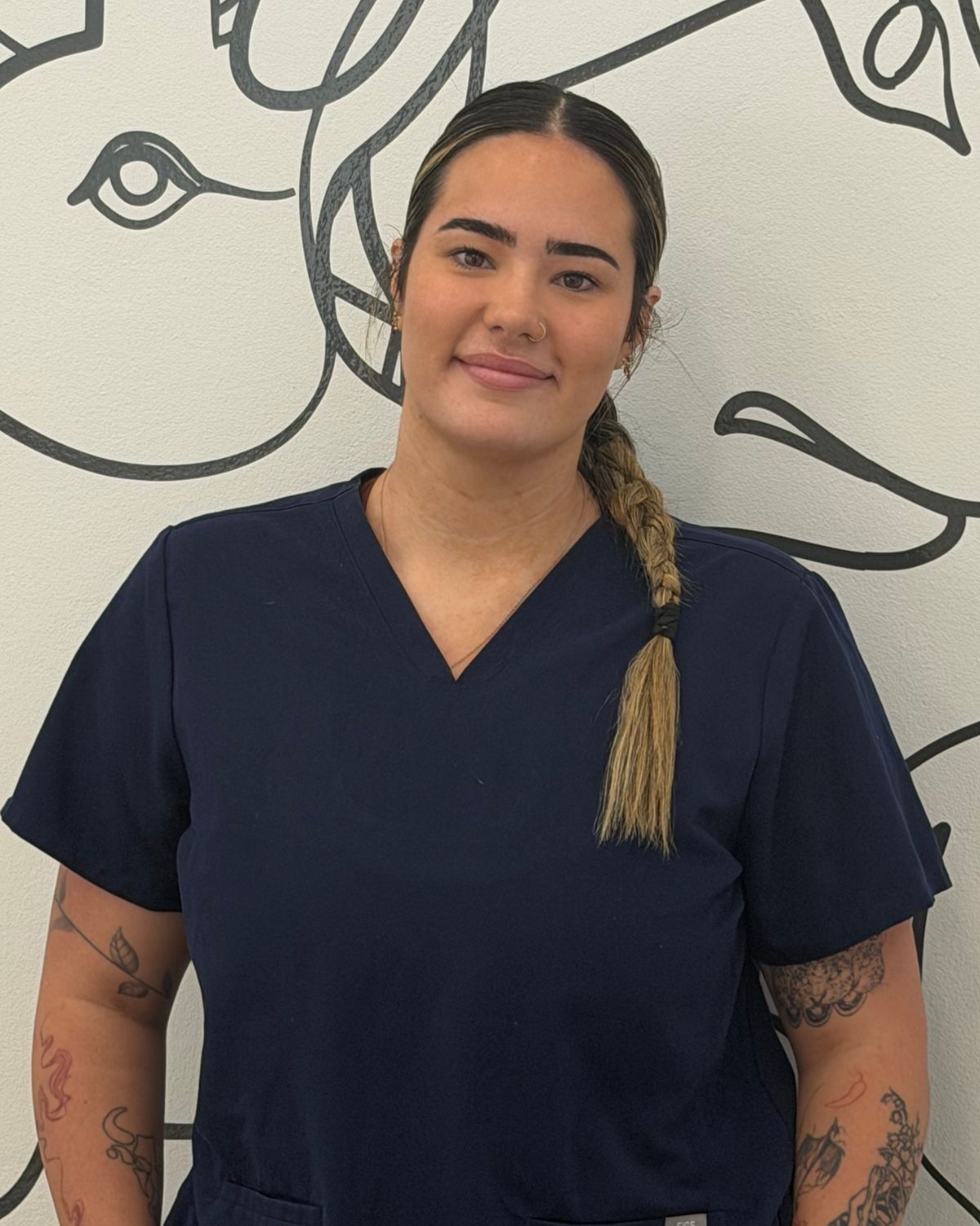 Niamh Saunders, mobile veterinary nurse with The Pet Specialists Mobile